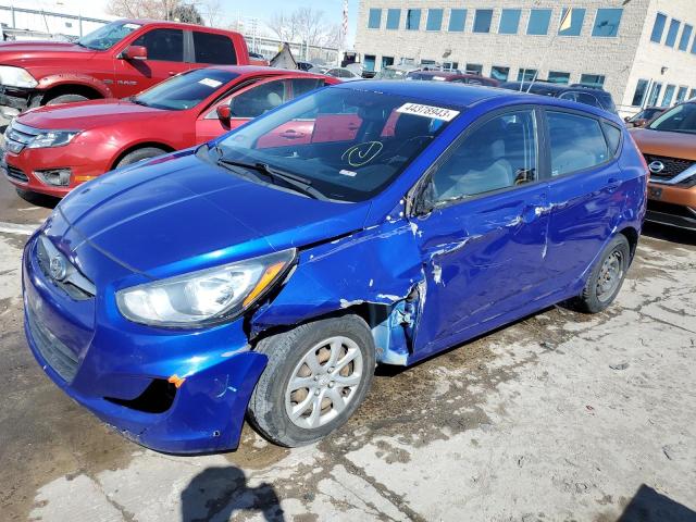 HYUNDAI ACCENT GLS 2013 with VIN KMHCT5AE4DU131602 - Photo from auction