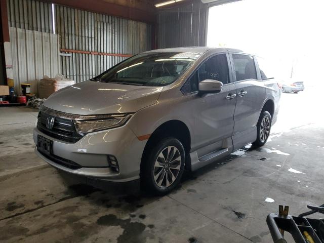 Photo 1 from auction – 2022 HONDA ODYSSEY EX with VIN 5FNRL6H75NB030221