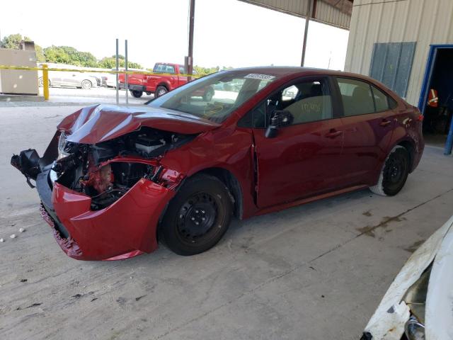 TOYOTA COROLLA LE 2022 with VIN 5YFEPMAE3NP368477 - Photo from auction