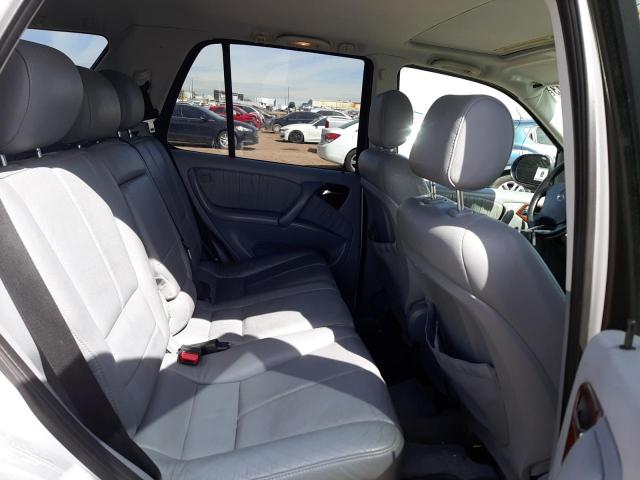 Photo 10 from auction – 2001 MERCEDES-BENZ M-CLASS with VIN 4JGAB54E81A242477