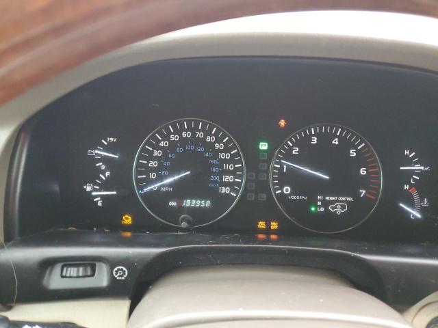 Photo 9 from auction – 2005 LEXUS LX 470 with VIN JTJHT00W353554697