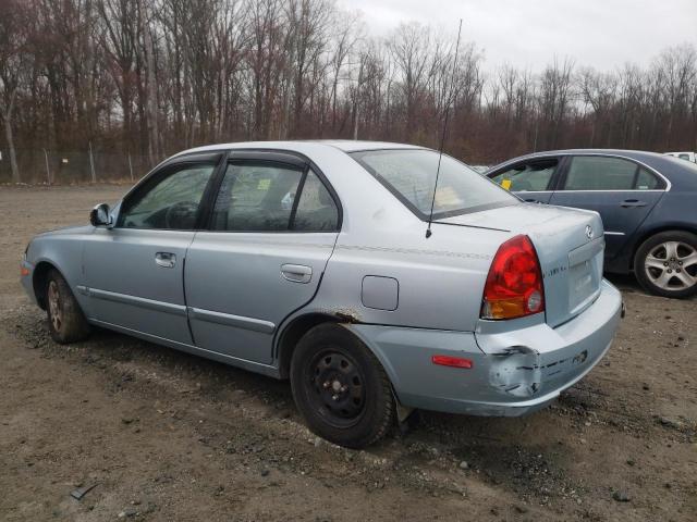 Photo 2 from auction – 2003 HYUNDAI ACCENT GL with VIN KMHCG45C73U472076