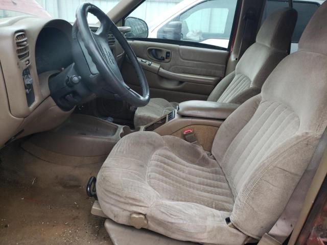 Photo 7 from auction – 1998 CHEVROLET BLAZER with VIN 1GNDT13W2W2156477