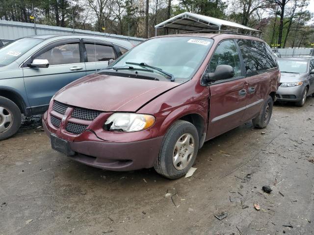 DODGE CARAVAN SE 2003 with VIN 1D4GP25303B161954 - Photo from auction
