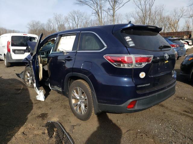 Фото 2 с аукциона – 2014 TOYOTA HIGHLANDER с VIN 5TDBKRFH0ES036991