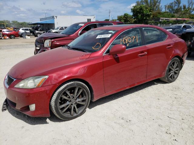 LEXUS IS 250 2008 with VIN JTHBK262X85069153 - Photo from auction