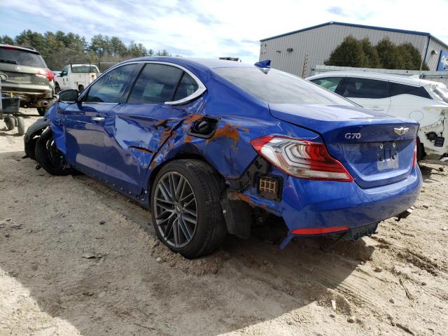 Photo 2 from auction – 2019 GENESIS G70 ELITE with VIN KMTG34LA2KU022855