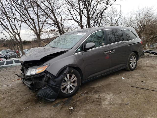 HONDA ODYSSEY SE 2016 with VIN 5FNRL5H32GB091391 - Photo from auction