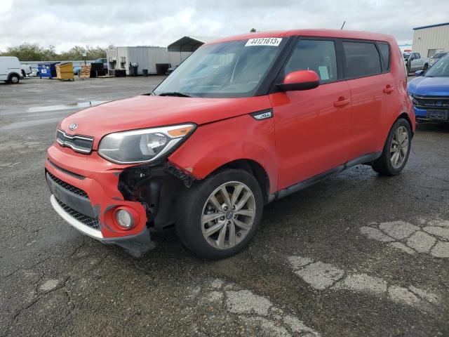 KIA SOUL + 2017 with VIN KNDJP3A51H7437455 - Photo from auction