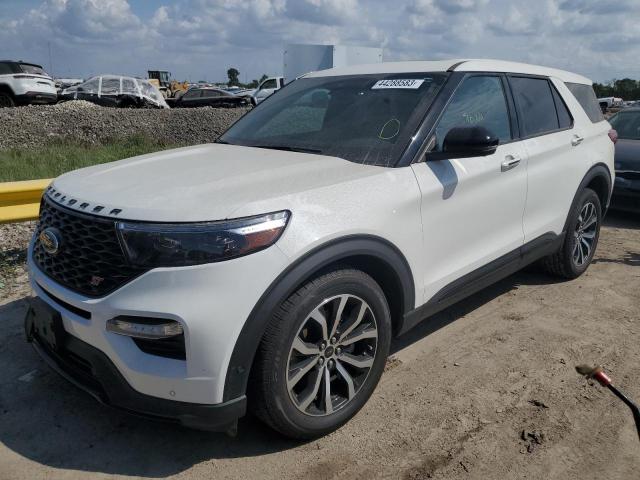 FORD EXPLORER S 2021 with VIN 1FM5K8GC7MGB57189 - Photo from auction