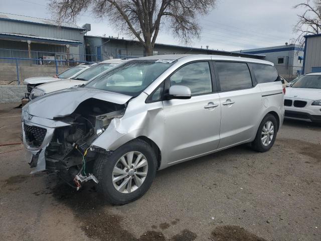 KIA SEDONA LX 2017 with VIN KNDMB5C19H6218380 - Photo from auction