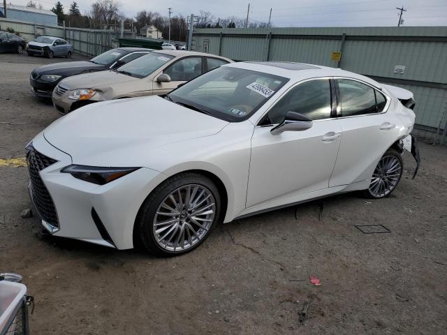 LEXUS IS 300 2022 with VIN JTHD81F29N5049554 - Photo from auction