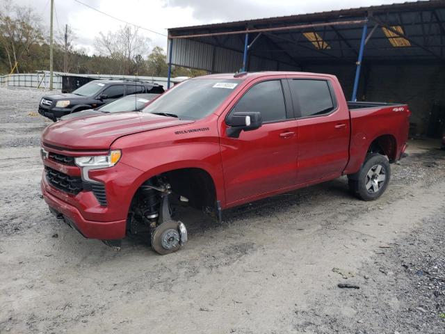 CHEVROLET SILVERADO 2022 with VIN 1GCUDEED1NZ502582 - Photo from auction