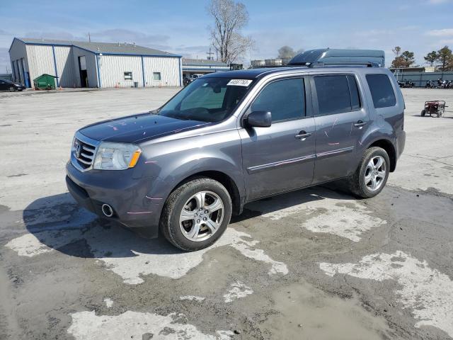 HONDA PILOT EXL 2015 with VIN 5FNYF4H5XFB014569 - Photo from auction