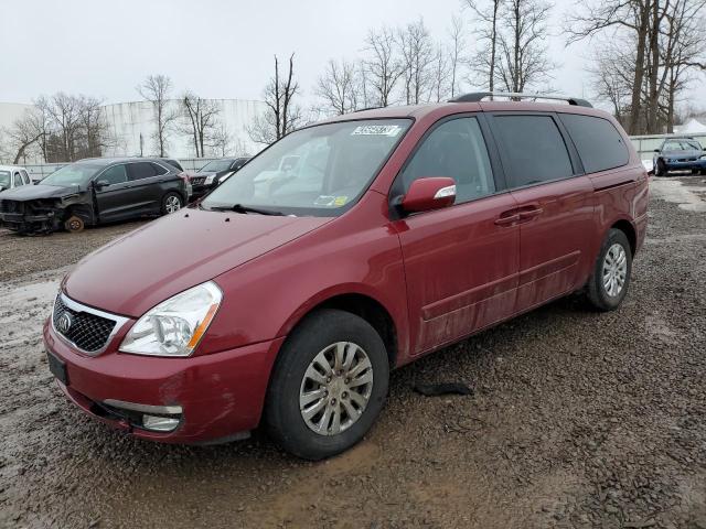 KIA SEDONA LX 2014 with VIN KNDMG4C72E6565447 - Photo from auction