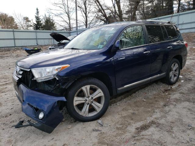 TOYOTA HIGHLANDER 2013 with VIN 5TDDK3EH1DS260423 - Photo from auction