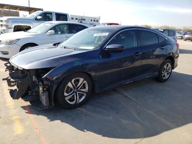 HONDA CIVIC LX 2017 with VIN 19XFC2F55HE053392 - Photo from auction