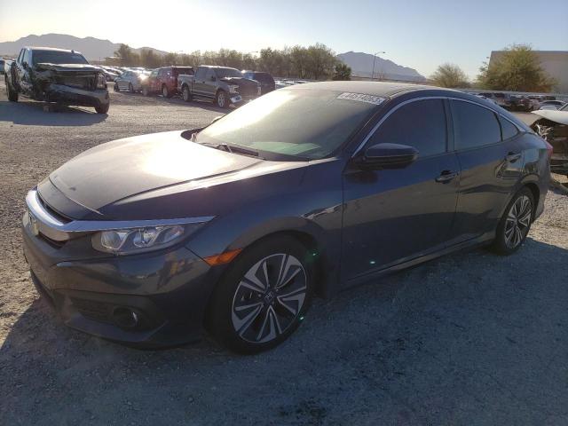 HONDA CIVIC EX 2017 with VIN 19XFC1F34HE018240 - Photo from auction