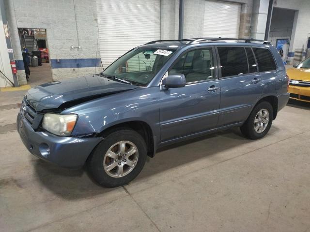 TOYOTA HIGHLANDER 2005 with VIN JTEGP21A250072317 - Photo from auction