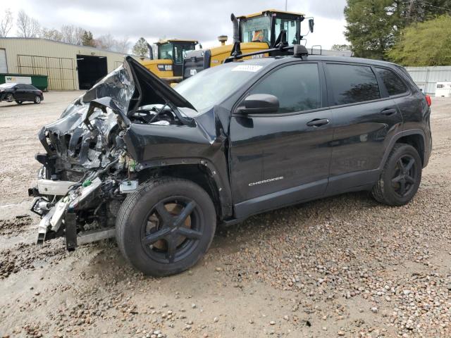 JEEP CHEROKEE S 2015 with VIN 1C4PJLABXFW617652 - Photo from auction