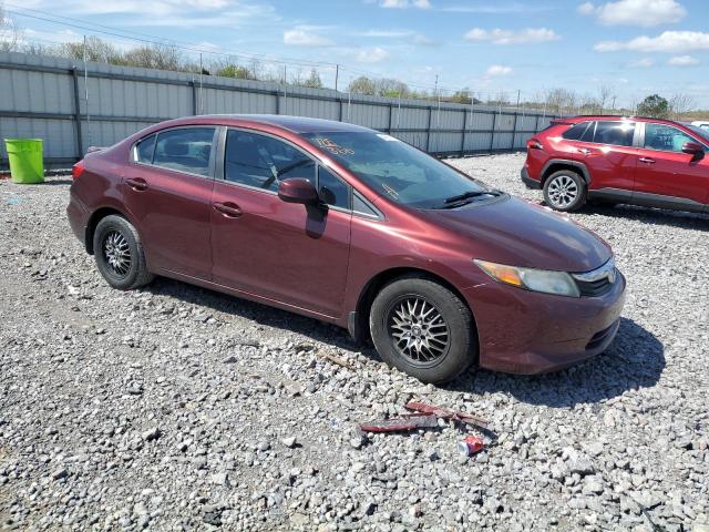 Photo 4 from auction – 2012 HONDA CIVIC LX with VIN 19XFB2F51CE074851