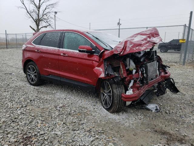 Photo 4 from auction – 2021 FORD EDGE TITAN with VIN 2FMPK4K99MBA31629