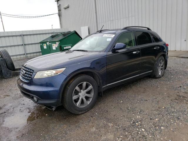 INFINITI FX35 2005 with VIN JNRAS08U15X101083 - Photo from auction