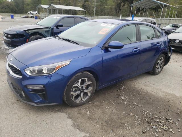 KIA FORTE FE 2021 with VIN 3KPF24AD1ME360484 - Photo from auction