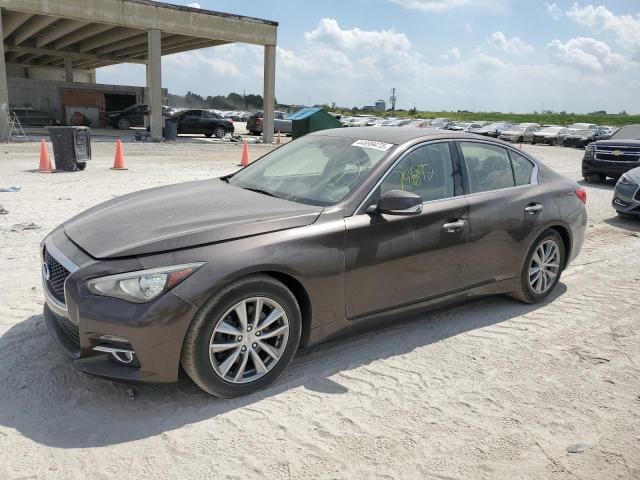 INFINITI Q50 PREMIU 2017 with VIN JN1EV7AP1HM739123 - Photo from auction
