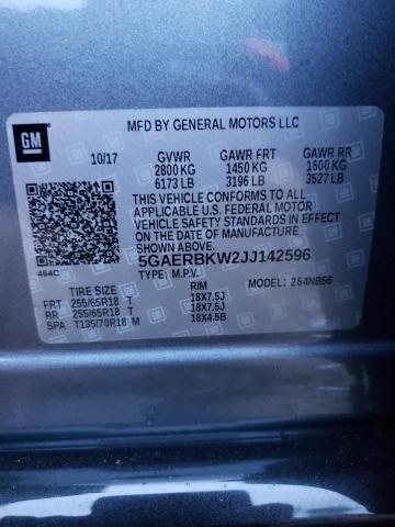 Photo 14 from auction – 2018 BUICK ENCLAVE ES with VIN 5GAERBKW2JJ142596