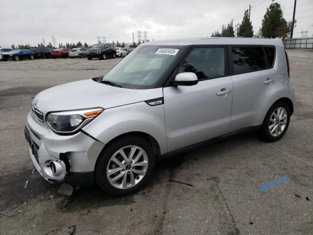 KIA SOUL + 2018 with VIN KNDJP3A58J7527160 - Photo from auction