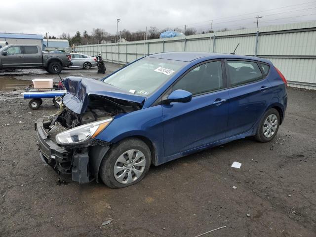 HYUNDAI ACCENT SE 2017 with VIN KMHCT5AE8HU315110 - Photo from auction