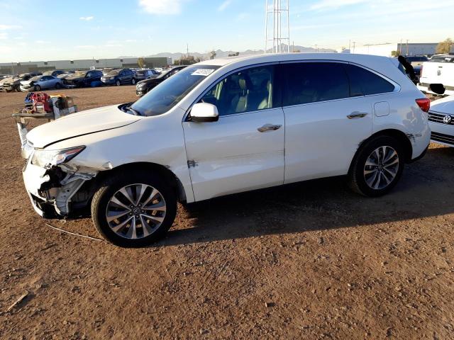 ACURA MDX TECHNO 2016 with VIN 5FRYD3H47GB012172 - Photo from auction