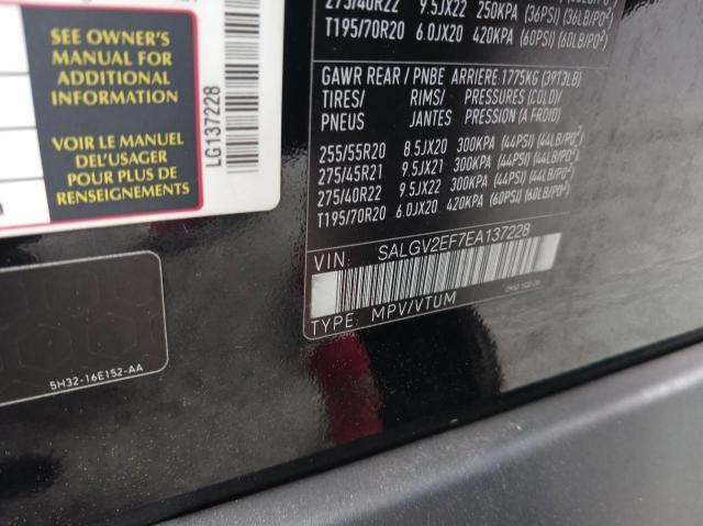 Photo 10 from auction – 2014 LAND ROVER RANGE ROVE with VIN SALGV2EF7EA137228