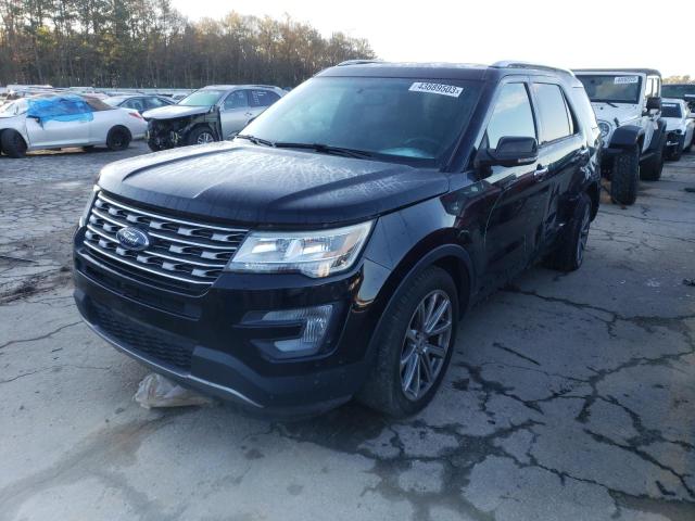 FORD EXPLORER L 2017 with VIN 1FM5K8F81HGA18050 - Photo from auction