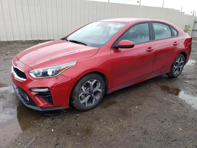 KIA FORTE FE 2021 with VIN 3KPF24AD1ME308451 - Photo from auction