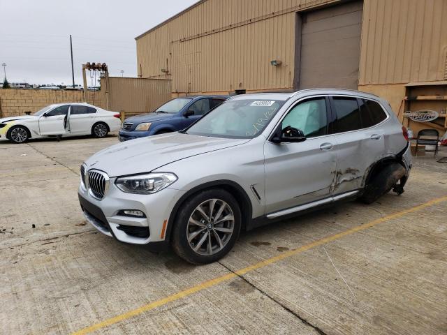 BMW X3 2019 with VIN 5UXTR7C51KLR44991 - Photo from auction