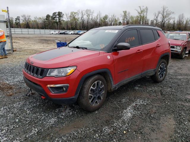 JEEP COMPASS TR 2020 with VIN 3C4NJDDB2LT208541 - Photo from auction