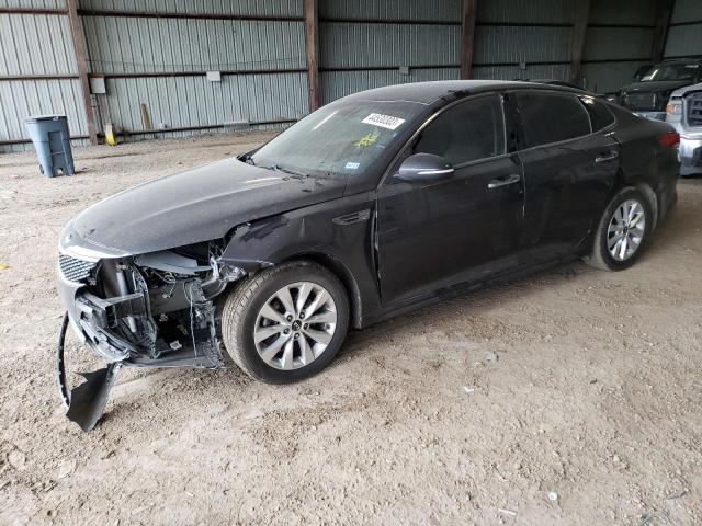 KIA OPTIMA EX 2017 with VIN 5XXGU4L34HG157105 - Photo from auction