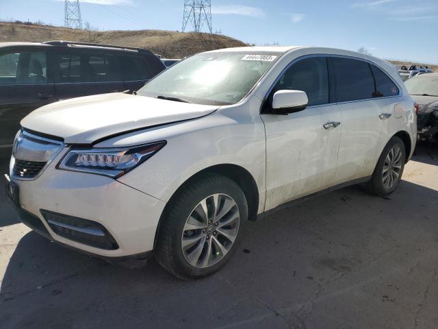ACURA MDX TECHNO 2016 with VIN 5FRYD4H66GB047535 - Photo from auction