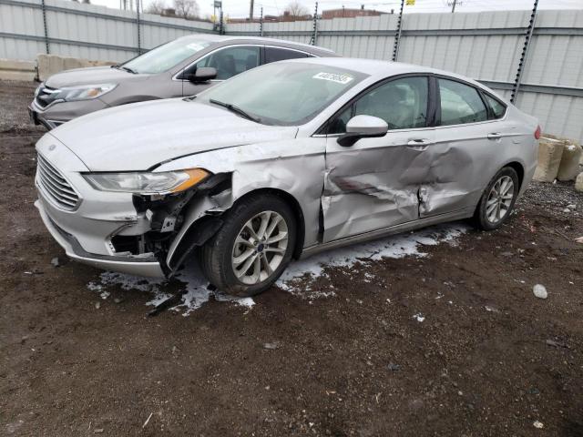 FORD FUSION SE 2019 with VIN 3FA6P0HD2KR195105 - Photo from auction
