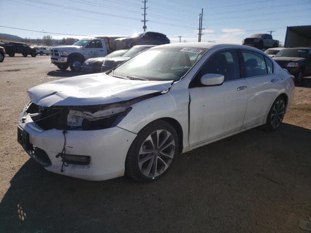 HONDA ACCORD SPO 2014 with VIN 1HGCR2F56EA155852 - Photo from auction