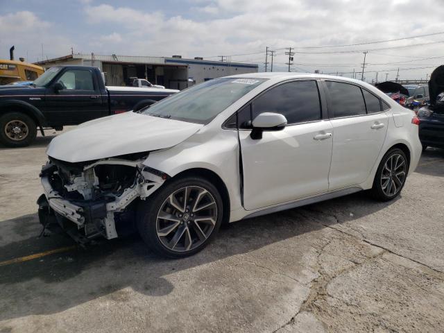 TOYOTA COROLLA SE 2021 with VIN 5YFS4MCE3MP091675 - Photo from auction