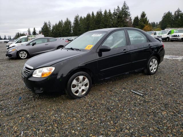 KIA SPECTRA EX 2008 with VIN KNAFE122885583803 - Photo from auction
