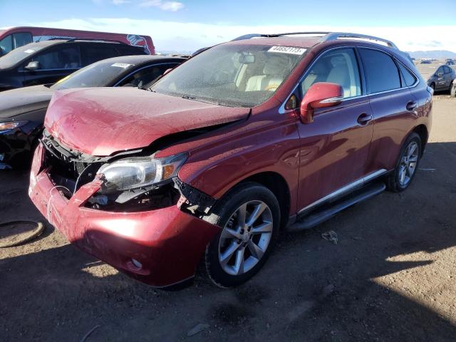 LEXUS RX 350 2012 with VIN 2T2BK1BAXCC126113 - Photo from auction