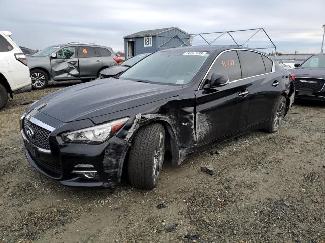 INFINITI Q50 PREMIU 2017 with VIN JN1EV7AP6HM741997 - Photo from auction