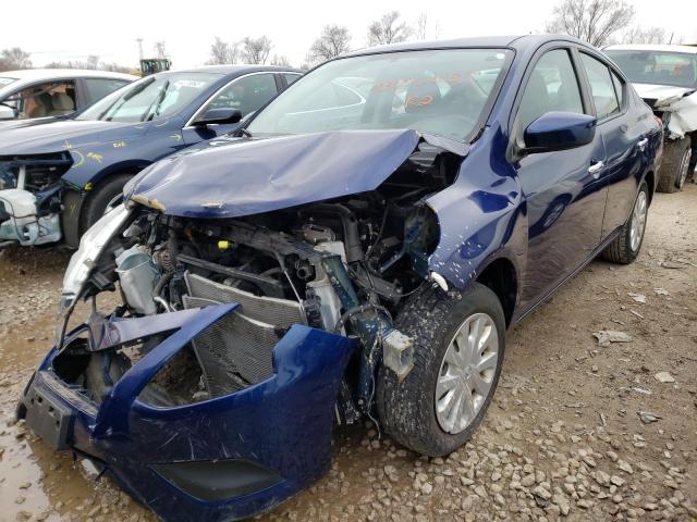NISSAN VERSA S 2019 with VIN 3N1CN7AP3KL848613 - Photo from auction