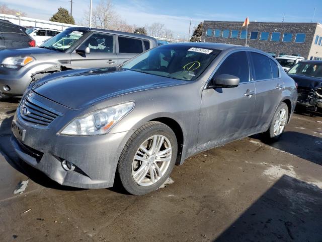 INFINITI G37 2012 with VIN JN1CV6AR1CM682806 - Photo from auction