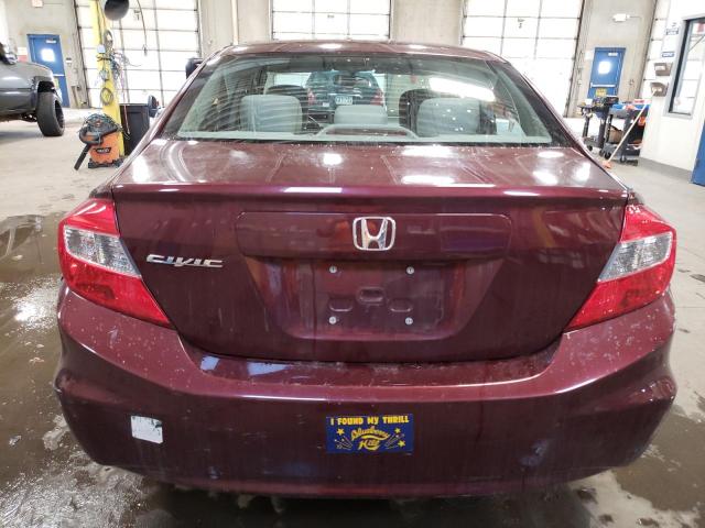 Photo 6 from auction – 2012 HONDA CIVIC EX with VIN 19XFB2F88CE053554
