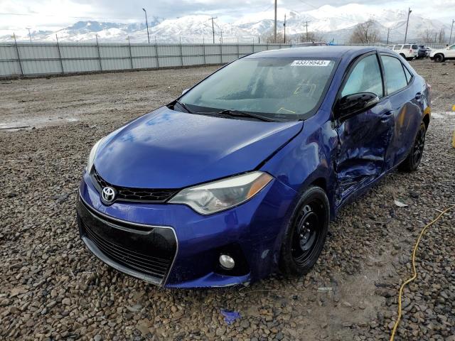 TOYOTA COROLLA L 2015 with VIN 2T1BURHE9FC378477 - Photo from auction